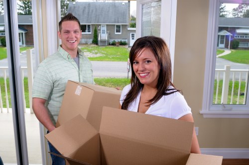 Removal truck hire service for a local move in Kennington