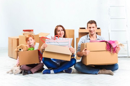 Business relocation transport for office and retail items in Kennington