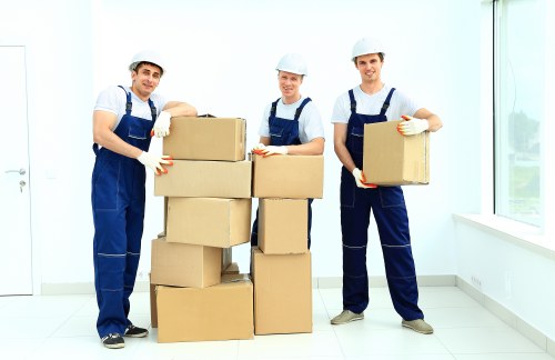 Local man with van service helping with a residential move in Kennington