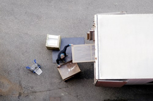 Customer reviewing a removal booking and service details