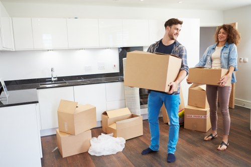 PCI compliant Kennington Movers secure payment workflow