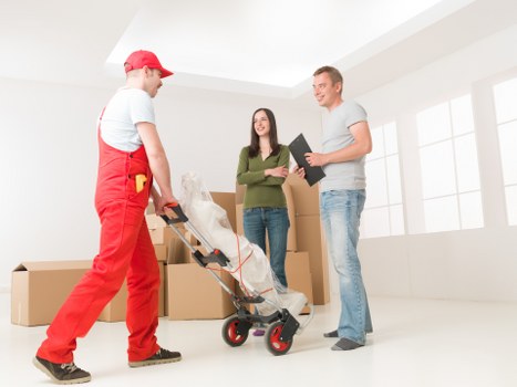 Moving day preparation for a Kennington property